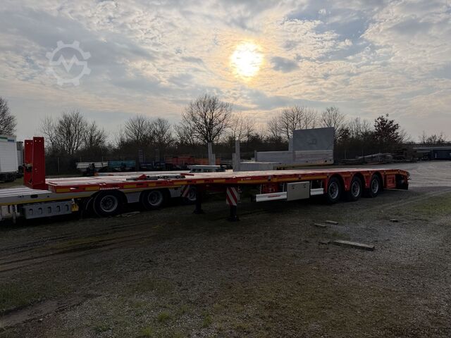 Dieplader oplegger Kässbohrer LB3E  3 Achs Mega Satteltieflader, Jumbo, Wenig Benutzt