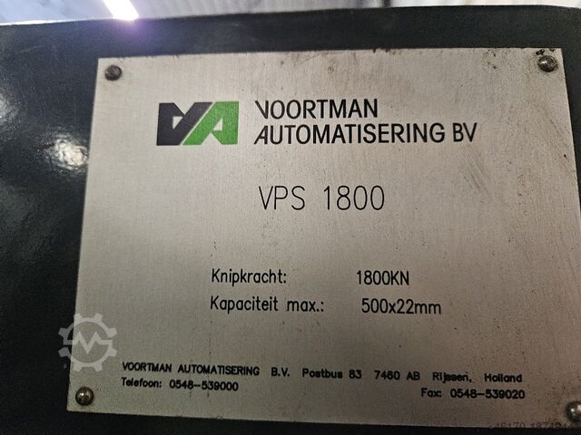 Pons-Schneidmaschine Voortman V500