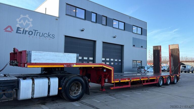 Cargador bajo Nooteboom MCO-48-03 (BE TRAILER / 2 STEERING AXLES / 2 LE...