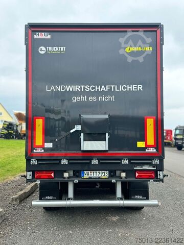 Oplegger met walking floor  H&W AGRAR 70 cbm, Zwangslenkung, MIETEN?