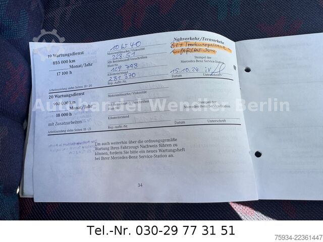 Microbuz MERCEDES-BENZ Vario 814D Diff Klima Standh120km/h  restauriert