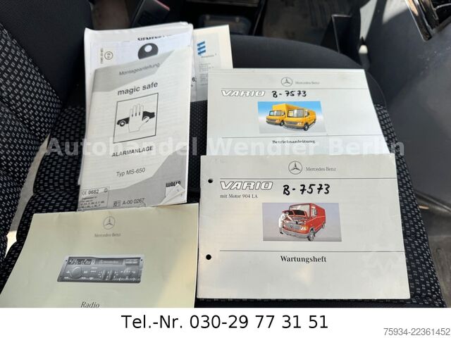 Microbuz MERCEDES-BENZ Vario 814D Diff Klima Standh120km/h  restauriert