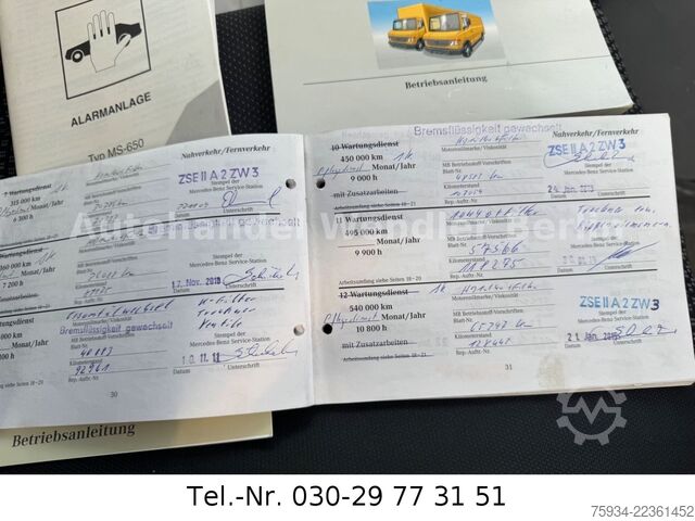 Microbuz MERCEDES-BENZ Vario 814D Diff Klima Standh120km/h  restauriert