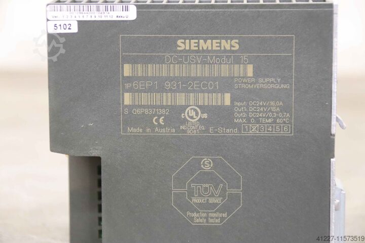 Alimentación Siemens 6EP1 931-2EC01