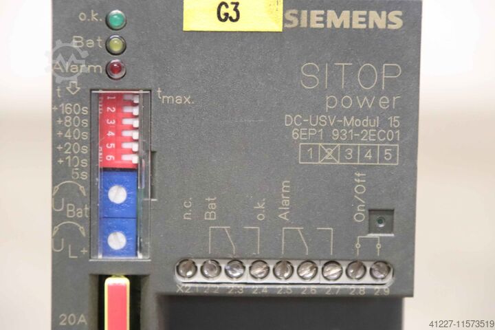 Strömförsörjning Siemens 6EP1 931-2EC01