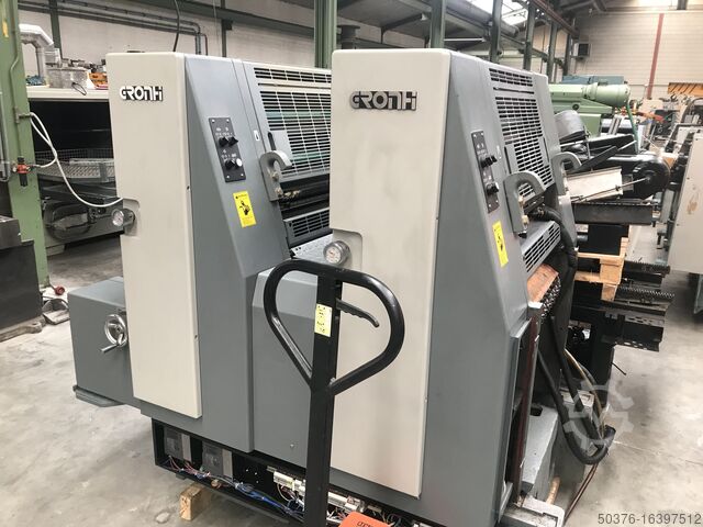 4-kleuren offsetmachine 38x52 cm Hans Gronhi (Shinohara) GH 524