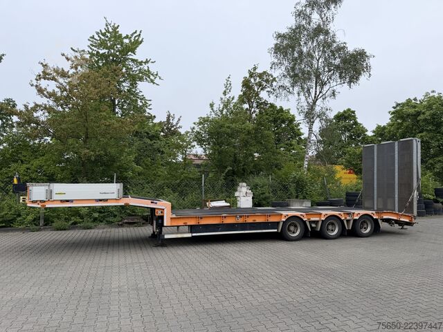 Remorque surbaissée Humbaur HTS30  3 Achs Satteltieflader, neuwertig