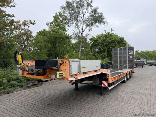 Remorque surbaissée Humbaur HTS30  3 Achs Satteltieflader, neuwertig