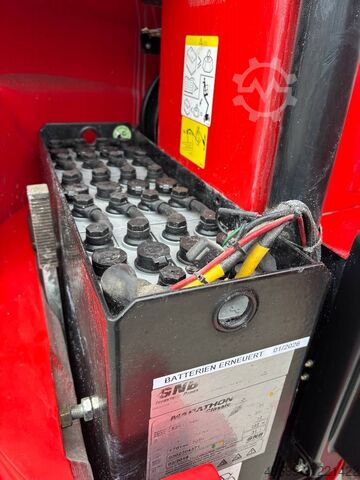 Articulated boom lift Manitou 100VJR - 10m Elektro Mast-Arbeitsbühne *Akkus NEU*