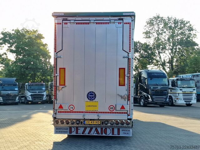 Trasporto del bestiame Pezzaioli SBA31 SBA31 SR - NEW - 3+4 Floor - lift axle - ...