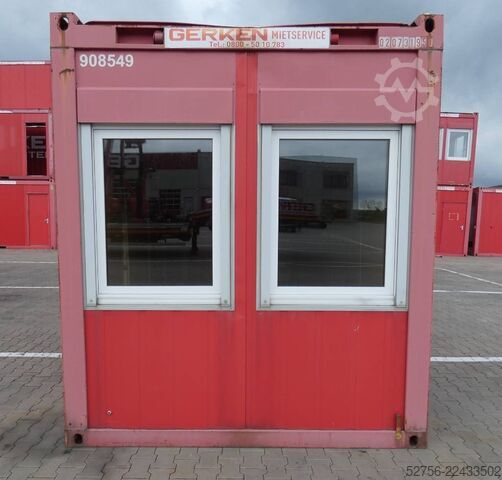 Containertransport Bürocontainer unbekannt
