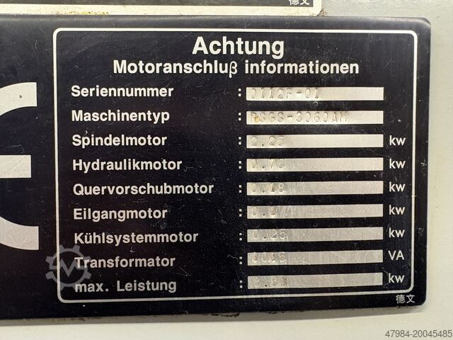 Felület csiszológép PROTH PSGS-3060AH