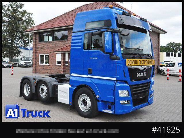 Standard SZM MAN TGX 26.510 XXL , Lift/Lenkache, 50.000kg Zuggewicht