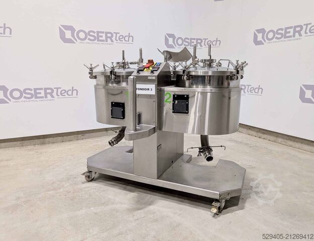 Dobbelt tryksmeltekar Transvis -