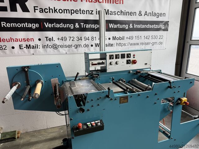 Snijter-wikkelmachine Grafisk Maskinfabrik LS-350 Slitter-Rewinder