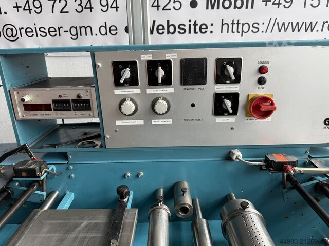 Snijter-wikkelmachine Grafisk Maskinfabrik LS-350 Slitter-Rewinder