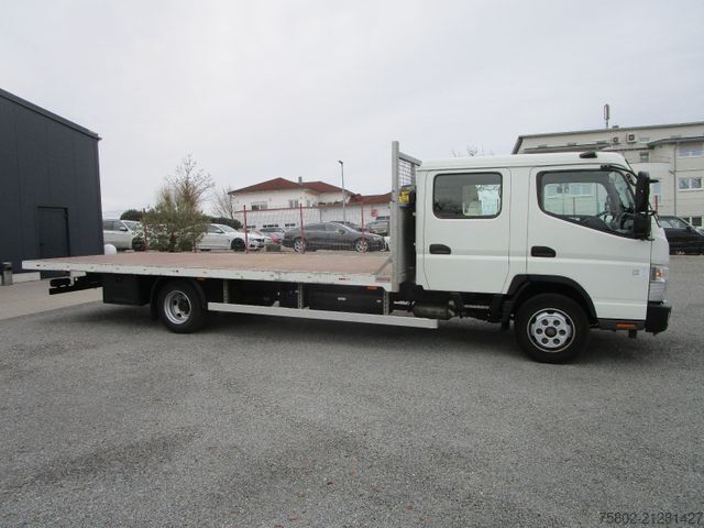 Car carrier van FUSO Canter 7C18 D*DOKA+KLIMA+Maschinentransporter*