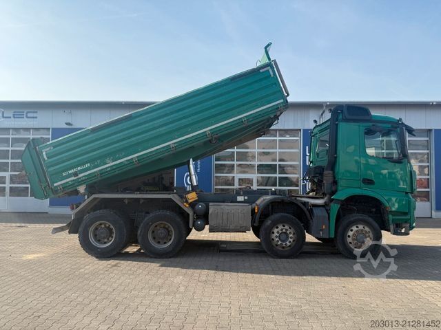 Kipper LKW MERCEDES-BENZ Arocs 4145 8X6 Kipper Schwarzmüller