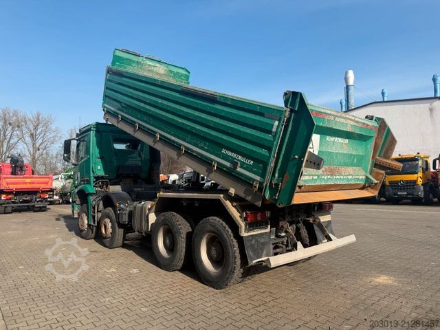 Dreiseitenkipper LKW MERCEDES-BENZ Arocs 4145 8X6 Kipper Schwarzmüller