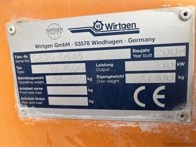 Frez za asfalt Wirtgen W1500