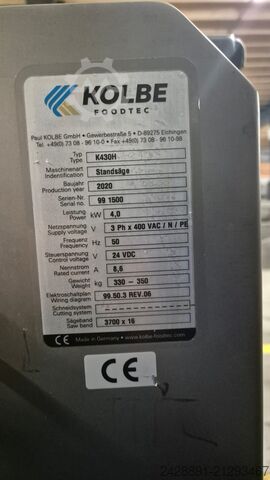 Bandsaw for meat and bones Kolbe Foodtec K430H