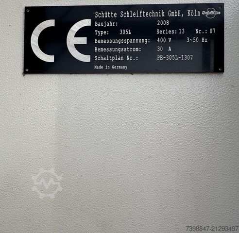 Verktygsslipmaskin Schütte 305 Linear