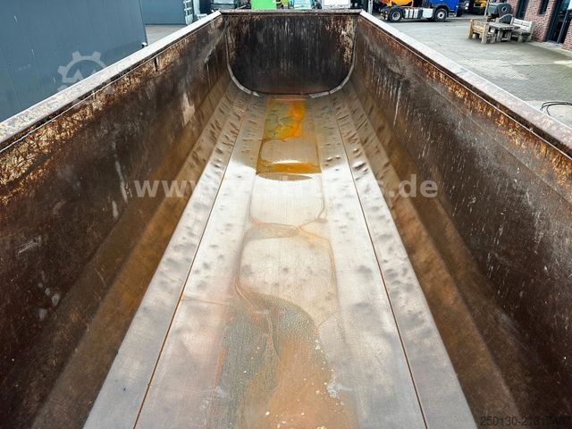 Kippers oplegger LANGENDORF SKS-HS 24/30 Kippmulde 25m³ / Stahl/ Liftachse/