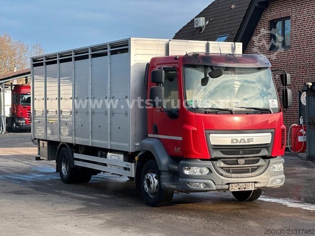 Kreaturvogn DAF LF 280 4x2 BL 1.Stock Viehwagen ACC LDW CAM