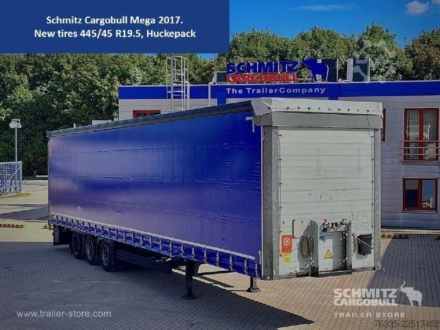 Otvorena poluprikolica sa ceradom Schmitz Cargobull Curtainsider Mega