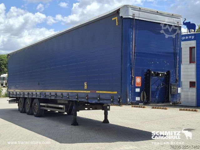 Naczepa otwarta z plandeką Kögel Curtainsider Mega
