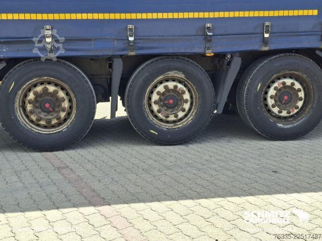 Naczepa otwarta z plandeką Kögel Curtainsider Mega