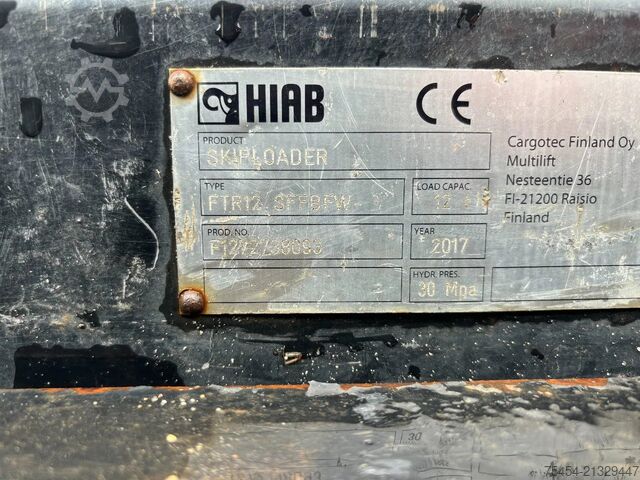 Kabelsysteem MAN EMOSS |  100%  ELECTRIC | Portaalarm | HIAB |