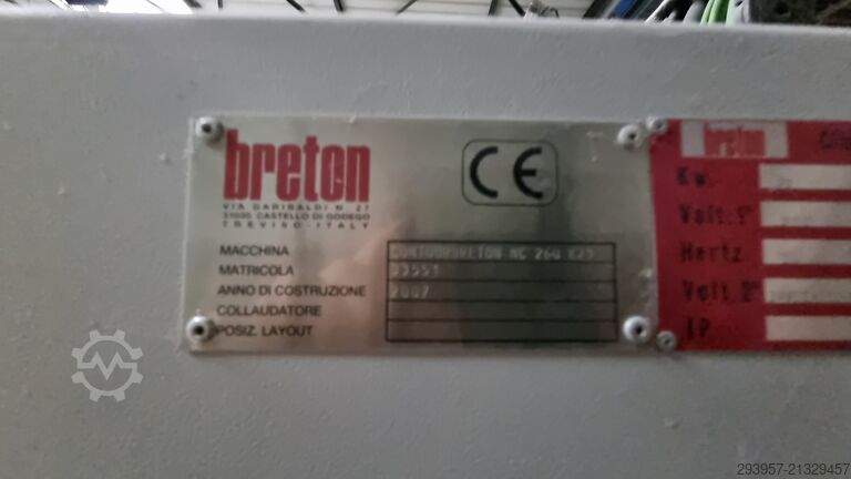 Contourverwerkingscentrum voor natuursteen Breton Contourbreton NC260K23