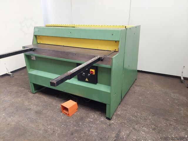 Gemotoriseerde guillotinescharen HM JBS 1250-3.0