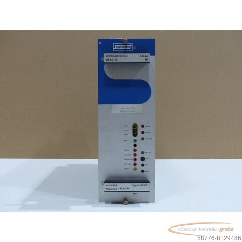 Seidel Bileşeni Seidel VW66WKS-CE310/35-V4 - VW66WKS-CE310 / 35-V4 Servoverstärker 8,9 kVA