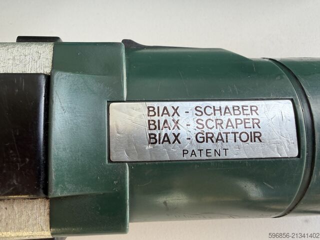 BIAX Schaber BL 40 elektrischer Schaber 320W Hergestellt in der Schweiz BIAX Schaber BL 40 skrobak elektryczny 320W Made in Switzerland BIAX Schaber BL 40 skrobak elektryczny 320W Made in Switzerland