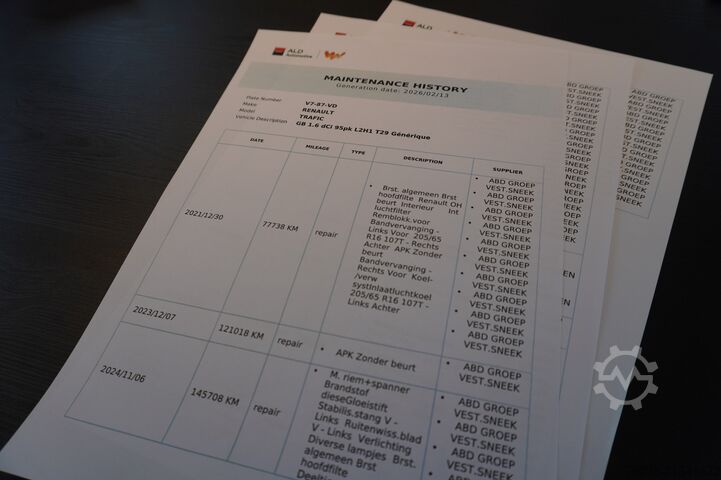 Duba panelată Renault Trafic 1.6 dCi L2 EURO 6 - Airco - Cruise - Tre...