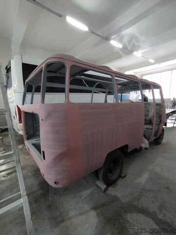 Μίνι λεωφορείο MERCEDES-BENZ Vorgänger Sprinter O 319 Samba mit Faltdach AC