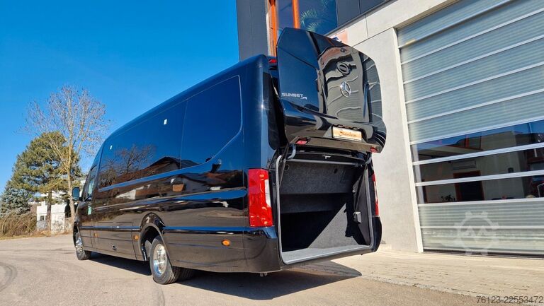 Μίνι λεωφορείο MERCEDES-BENZ 519 Sunset S 4 Ferqui Chasis 907 Vorlauffahrzeug
