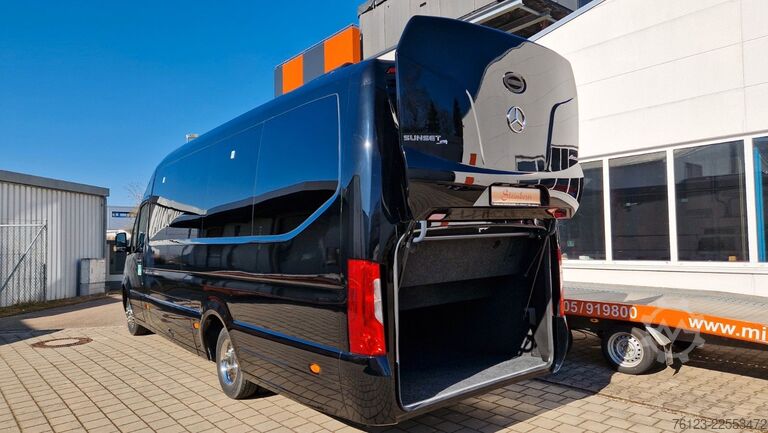 Μίνι λεωφορείο MERCEDES-BENZ 519 Sunset S 4 Ferqui Chasis 907 Vorlauffahrzeug