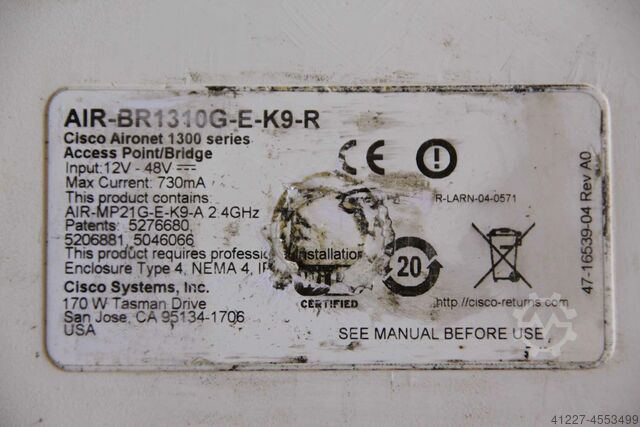 Rádiová základnová stanice cisco Aironet 1300 series