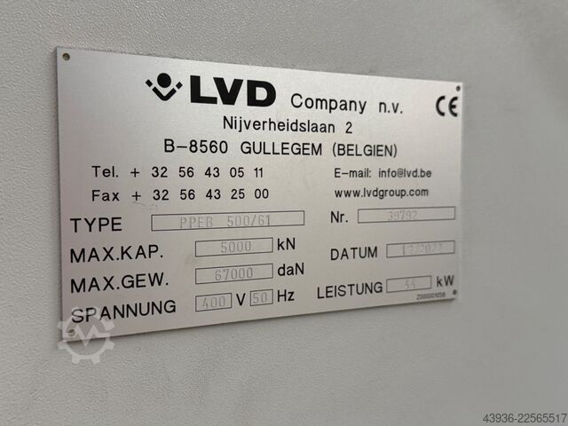 Kantbank LVD PPEB-500/61