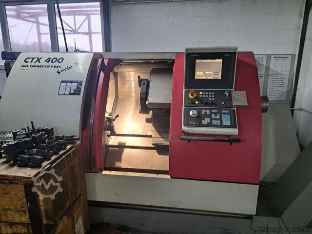 CNC dreje- og fræsecenter Gildemeister CTX 400