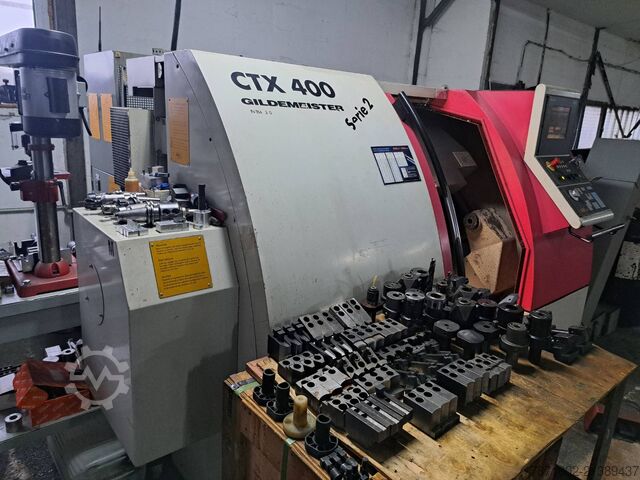 CNC dreje- og fræsecenter Gildemeister CTX 400
