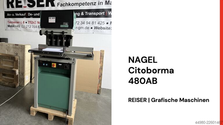 Wiertarka do papieru Nagel Citoborma 480 ab