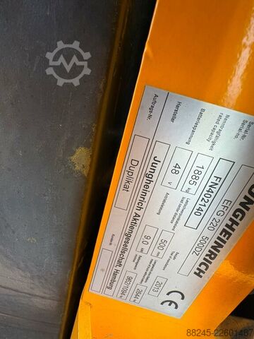 VS-22983 elektrische triplex heftruck Jungheinrich EGFG220 JUNGHEINRICH EGFG220