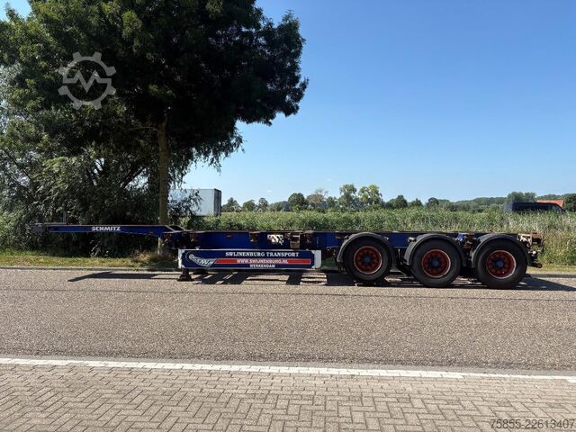 Transport av containrar Schmitz SCF 24 G Multichassis / BPW Axles / Liftaxle / ...