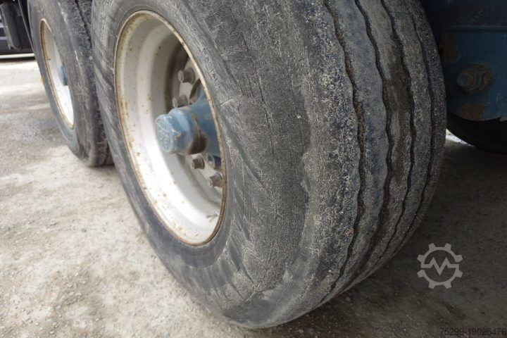 Açık yarı römork WS24 Brücke/Pritsche