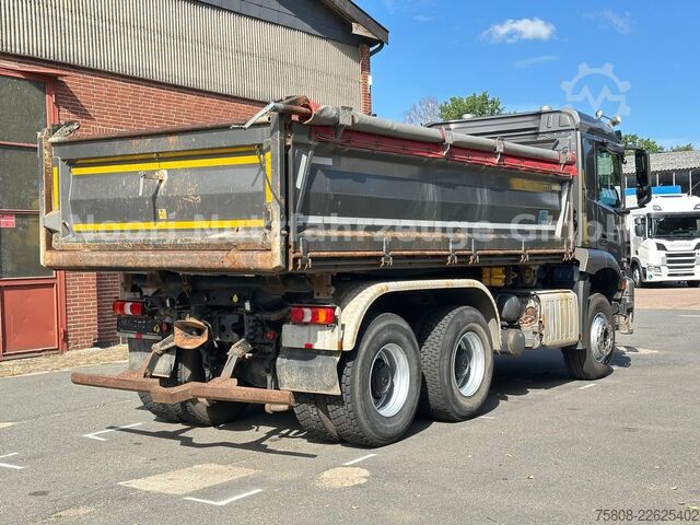 Üç taraflı damperli kamyon MERCEDES-BENZ Arocs 2646 Meiller DSK 6x4 Kipper Bordmatic