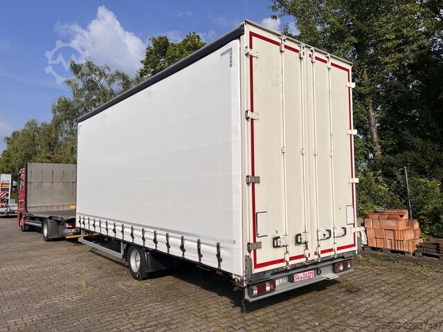Brandalı açık römork Ackermann Z-KA-F10.5/7,6  1 Achs Planenanhänger 10,5 t GG